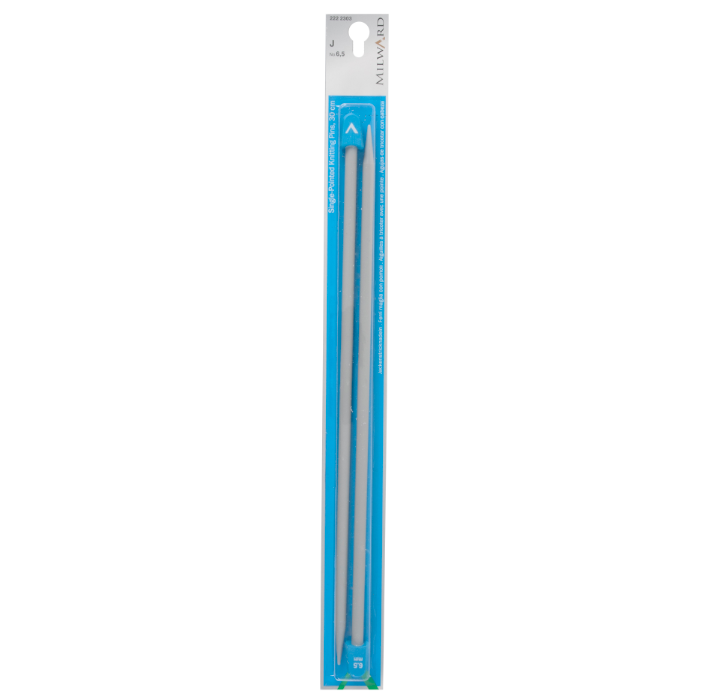 Milward Single-Pointed Knitting Pins 30cm