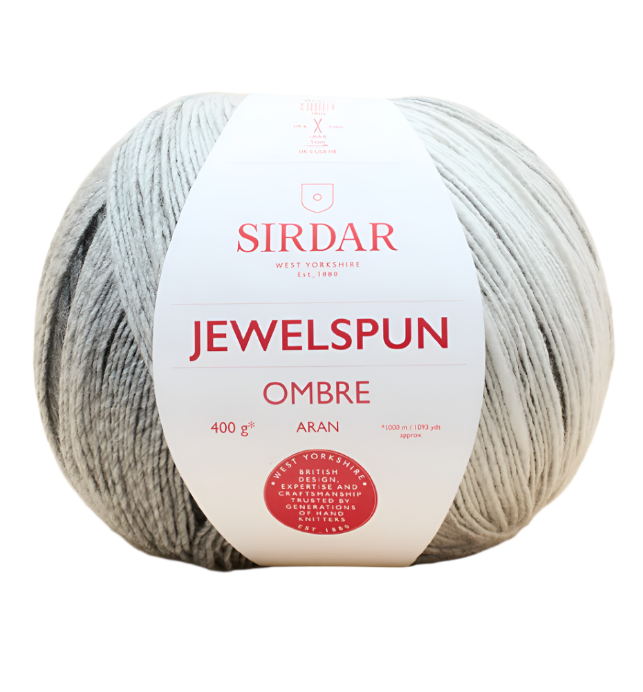 Jewelspun Ombre Aran - Perfect for knitting and crochet