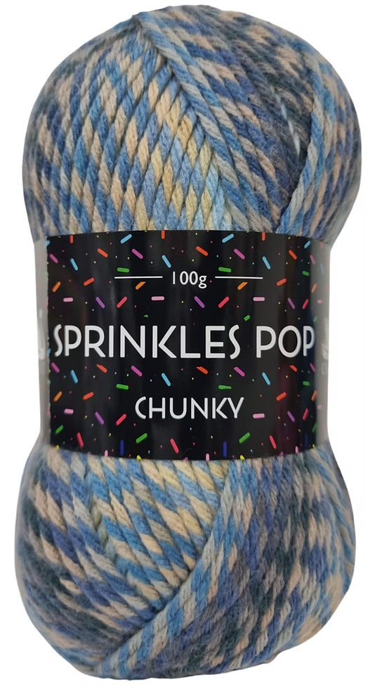 Cygnet Sprinkles Pop Chunky Yarn