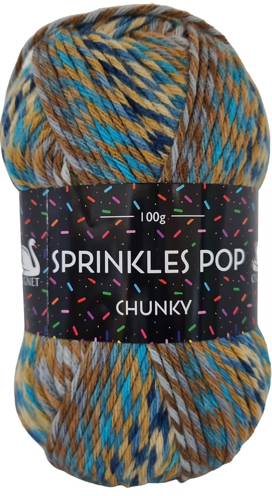 Cygnet Sprinkles Pop Chunky Yarn