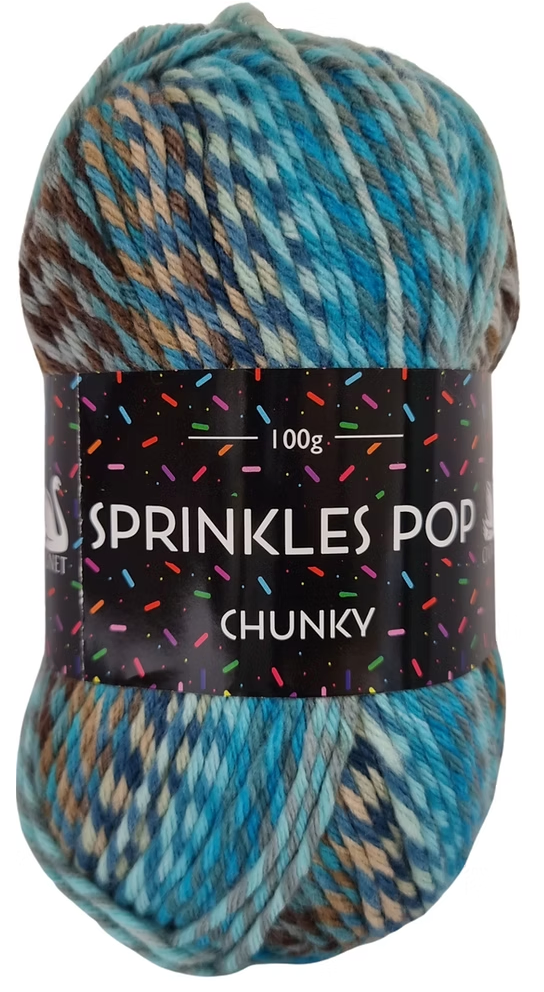 Cygnet Sprinkles Pop Chunky Yarn