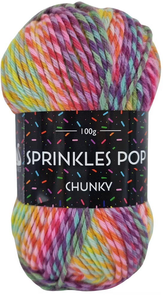Cygnet Sprinkles Pop Chunky Yarn