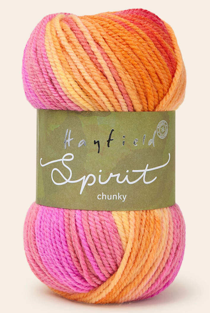 Hayfield Spirit Chunky Yarn -perfect for knitting and crochet