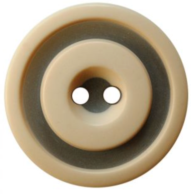 Two Tone 25mm Button
