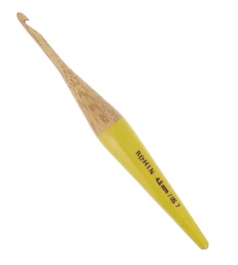 Bohin Mango Wood Crochet Hook