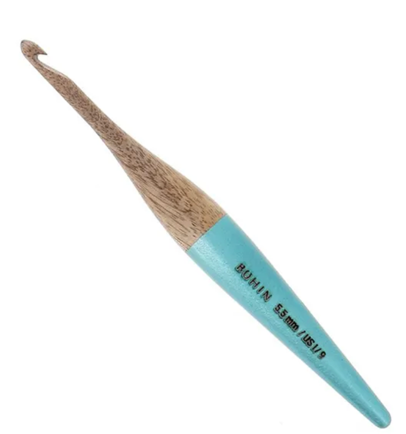 Bohin Mango Wood Crochet Hook