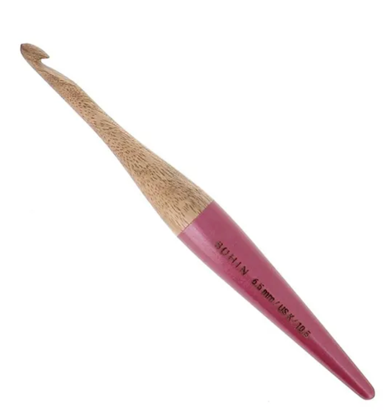 Bohin Mango Wood Crochet Hook