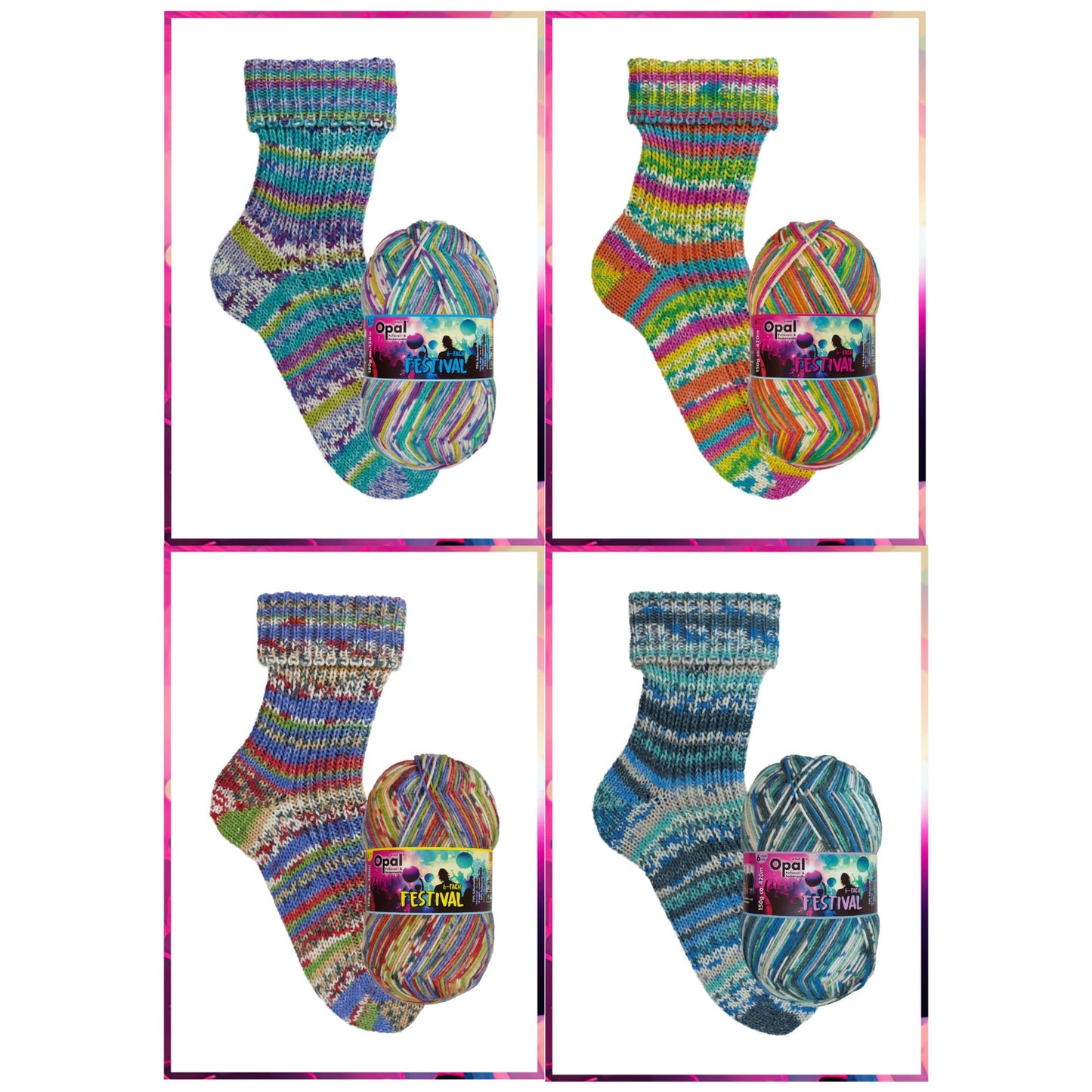 Opal Festival 6ply Sock Yarn