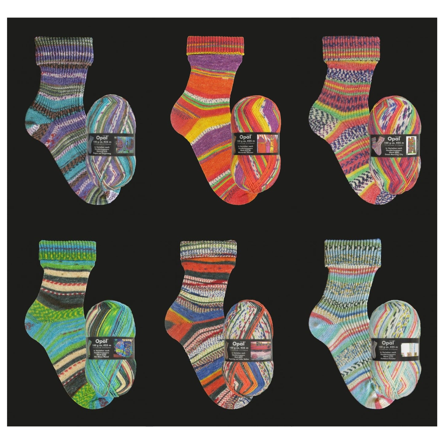 Opal Hundertwasser 4ply Sock Yarn