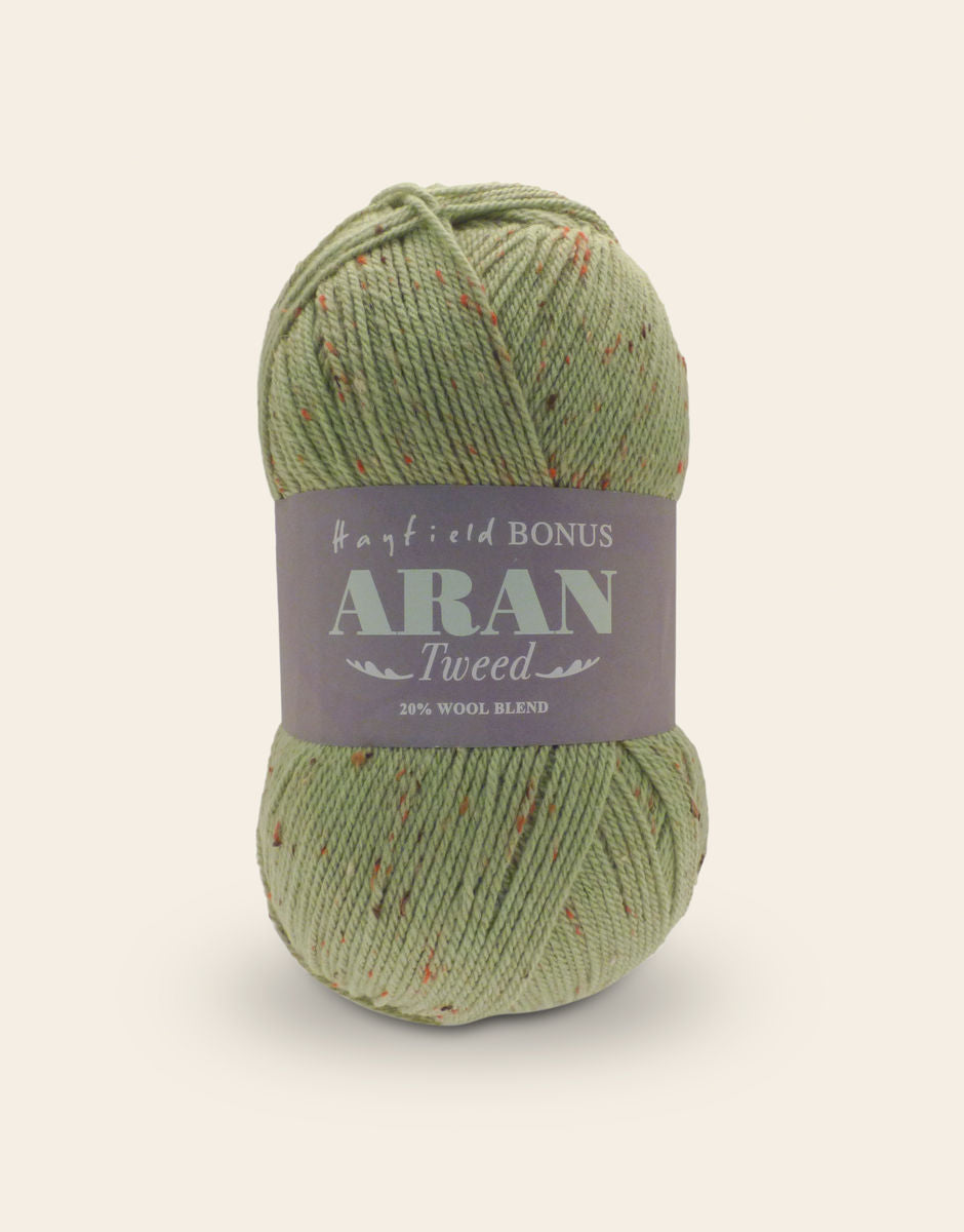 HAYFIELD BONUS TWEED WITH WOOL ARAN, 400G