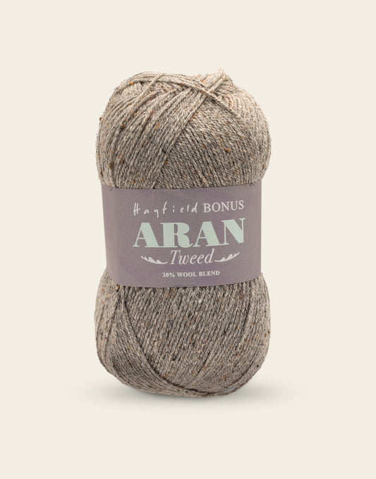 HAYFIELD BONUS TWEED WITH WOOL ARAN, 400G