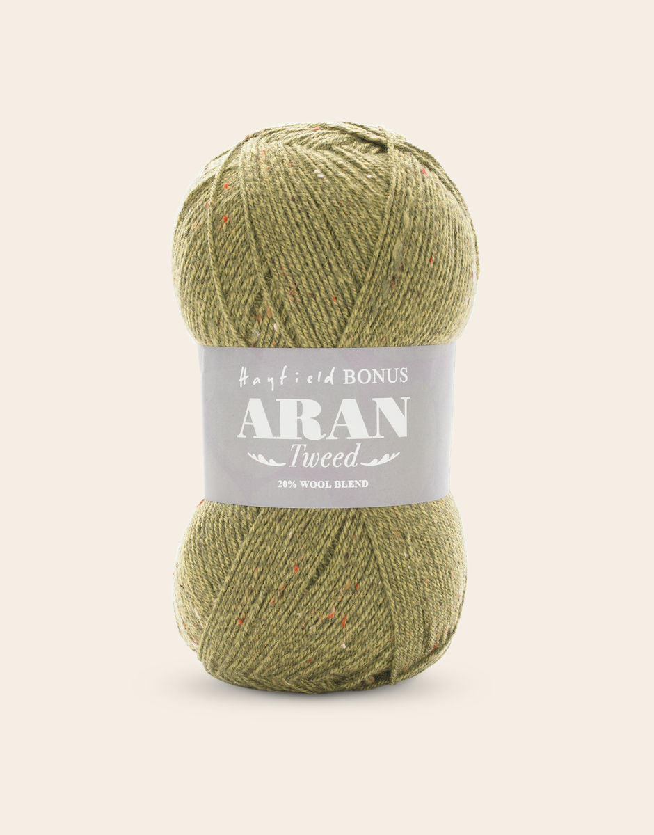 HAYFIELD BONUS TWEED WITH WOOL ARAN, 400G